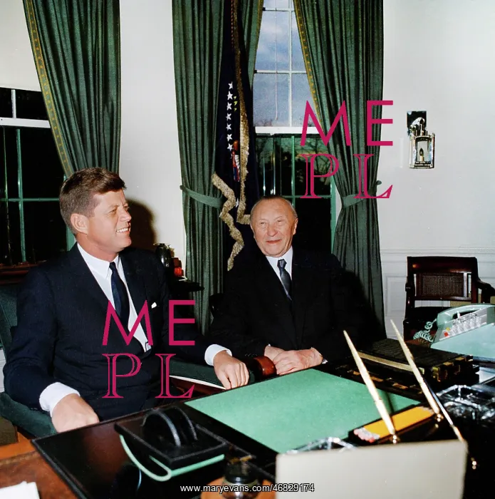 : John Kennedy - Konrad Adenauer - U.S. Presidents - politics : John Kennedy - Konrad Adenauer - U.S. Presidents - politics