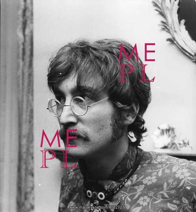 : John Lennon of The Beatles pop group : John Lennon of The Beatles pop group