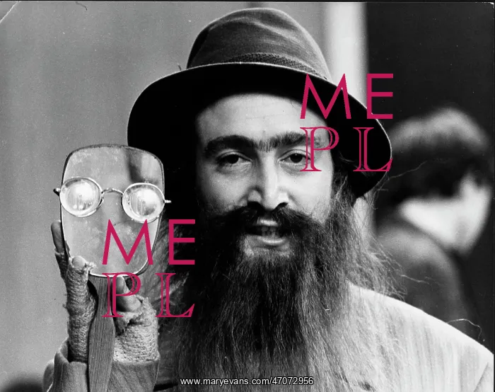 : John Lennon, formerly of The Beatles pop group : John Lennon, formerly of The Beatles pop group