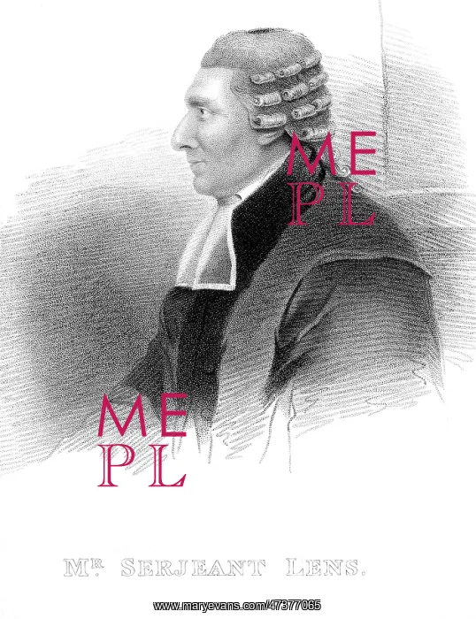  : JOHN LENS Lawyer, serjeant-at-law and commissioner of assize