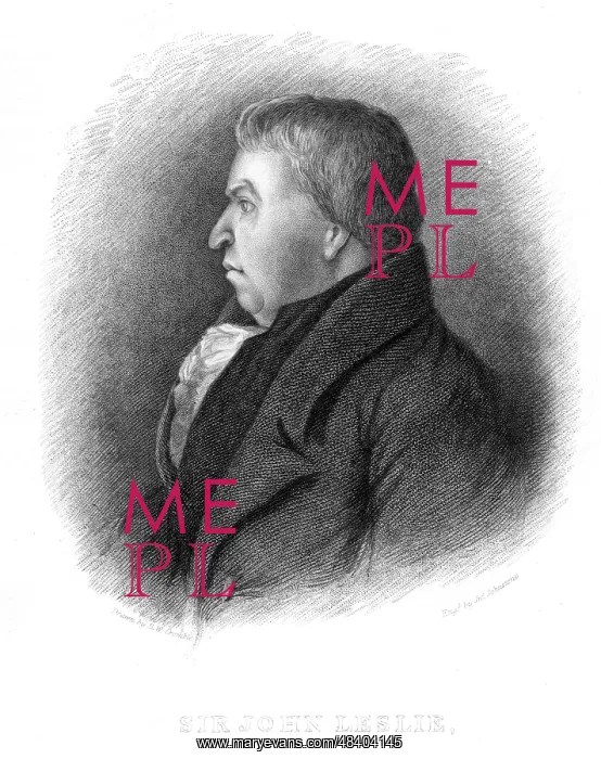 : John Leslie (1766-1832) Scottish natural philosopher : John Leslie (1766-1832) Scottish natural philosopher