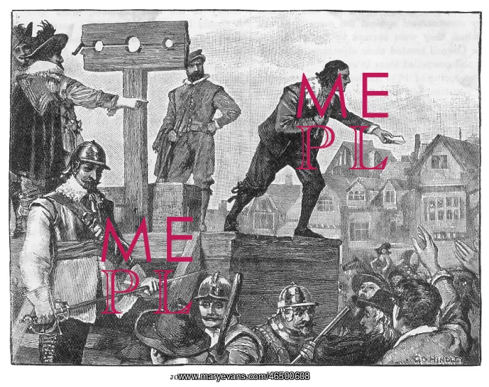 : John Lilburne at Pillory : John Lilburne at Pillory