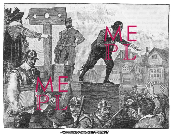 : John Lilburne at Pillory : John Lilburne at Pillory