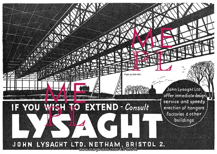 : John Lysaght Ltd Aircraft Hangars : John Lysaght Ltd Aircraft Hangars