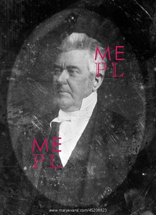 : John M. Clayton, ca. 1850s. Mathhew Brady ? : John M. Clayton, ca. 1850s. Mathhew Brady ?