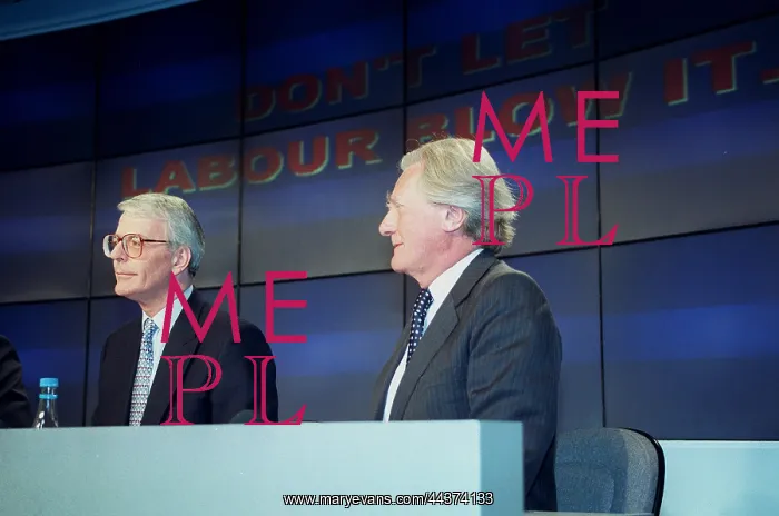 : John Major & Michael Heseltine : John Major & Michael Heseltine