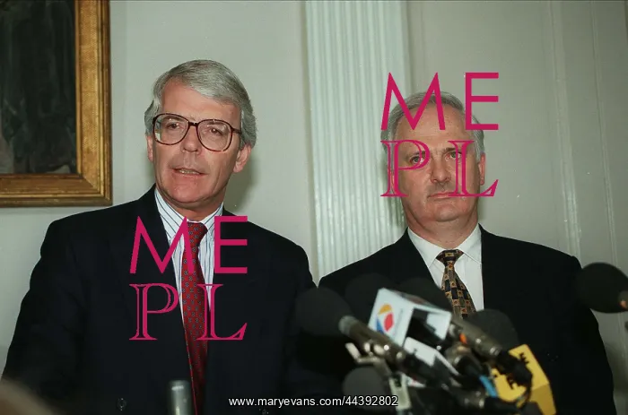 : John Major Pm & John Bruton Pm : John Major Pm & John Bruton Pm