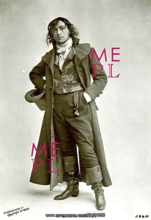  : John Martin Harvey, English actor, in The Only Way