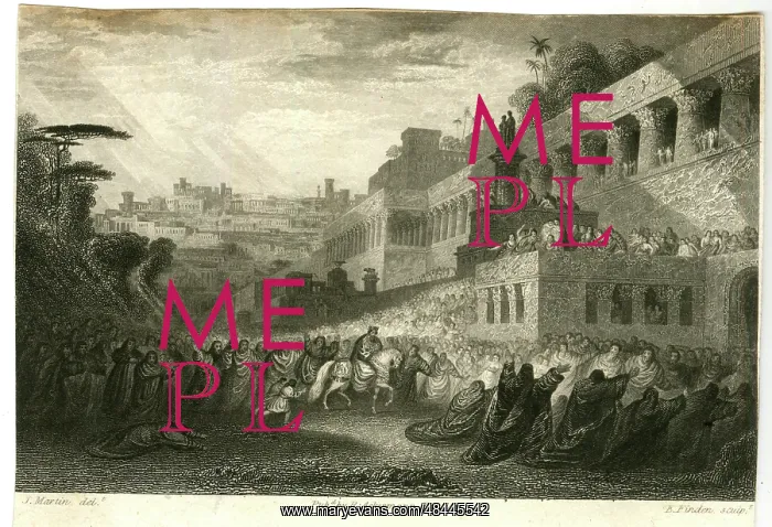  : John Martin, The Triumph of Mordecai