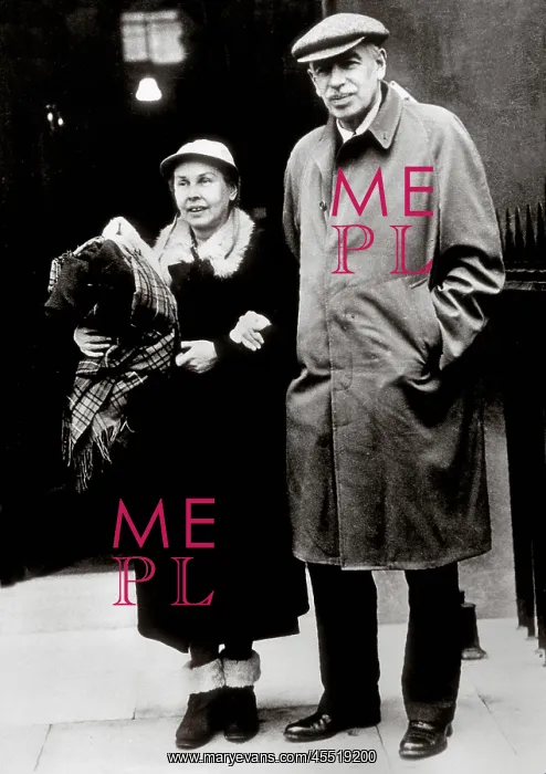 : John Maynard Keynes and wife : John Maynard Keynes and wife