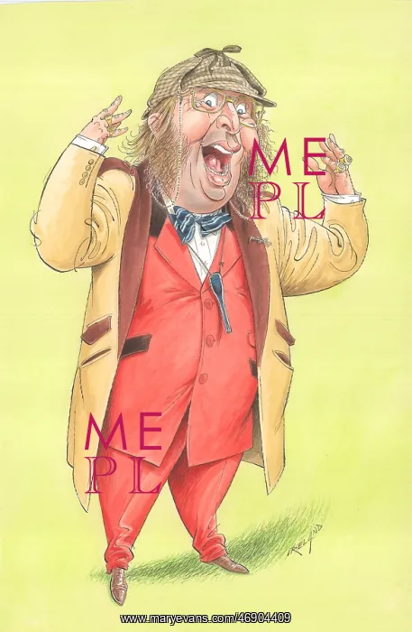 : John McCririck - Racing pundit : John McCririck - Racing pundit