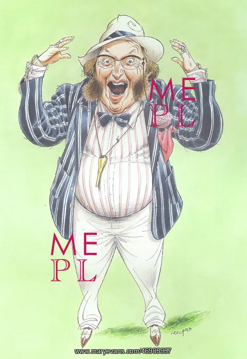 : John McCririck - Racing pundit : John McCririck - Racing pundit