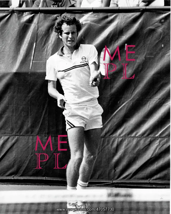 : John McEnroe, American tennis legend : John McEnroe, American tennis legend