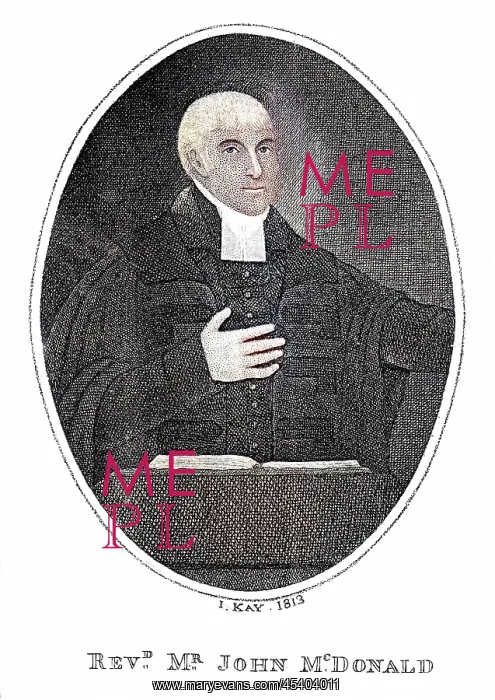  : JOHN M'DONALD