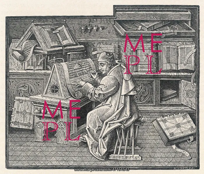 : John Mielot, Monk Copyist : John Mielot, Monk Copyist