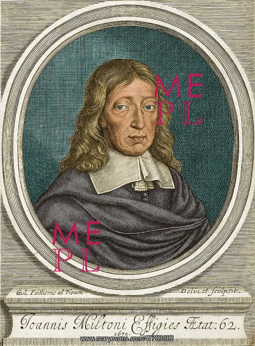 : John Milton, English Poet : John Milton, English Poet