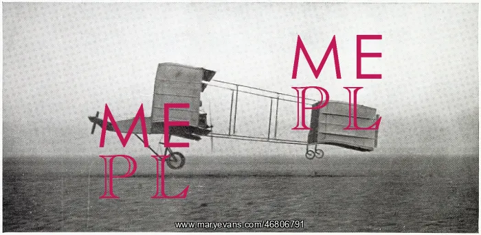 : John Moore-Brabazon aeroplane at Chalons : John Moore-Brabazon aeroplane at Chalons
