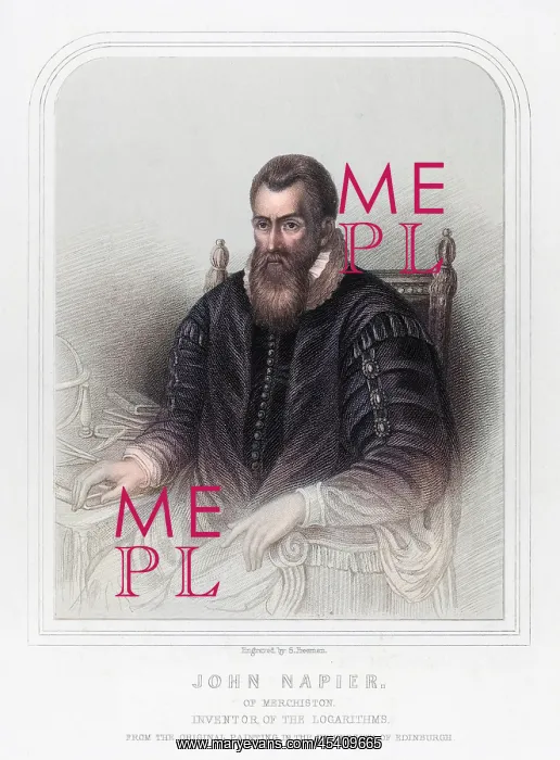 : John Napier, Scottish mathematician : John Napier, Scottish mathematician