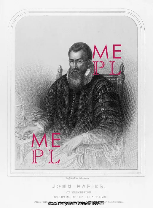 : John Napier, Scottish mathematician : John Napier, Scottish mathematician
