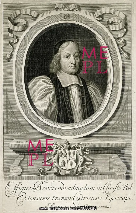 : John Pearson, Bishop of Chester : John Pearson, Bishop of Chester