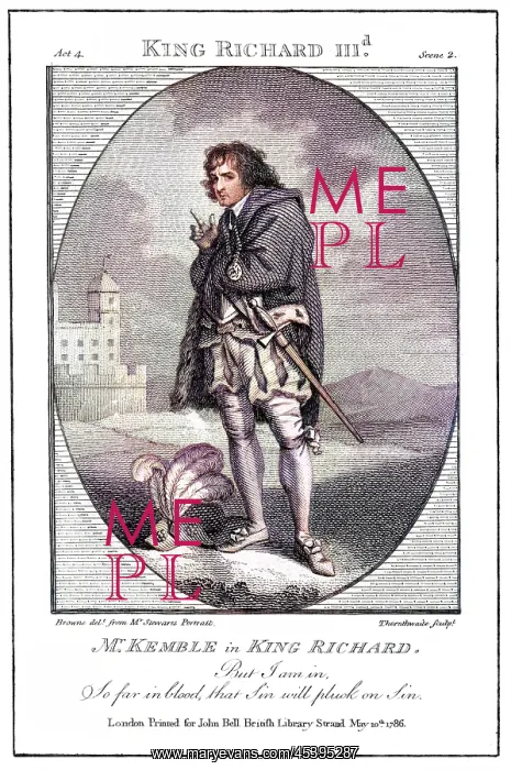 : John Philip Kemble, actor : John Philip Kemble, actor