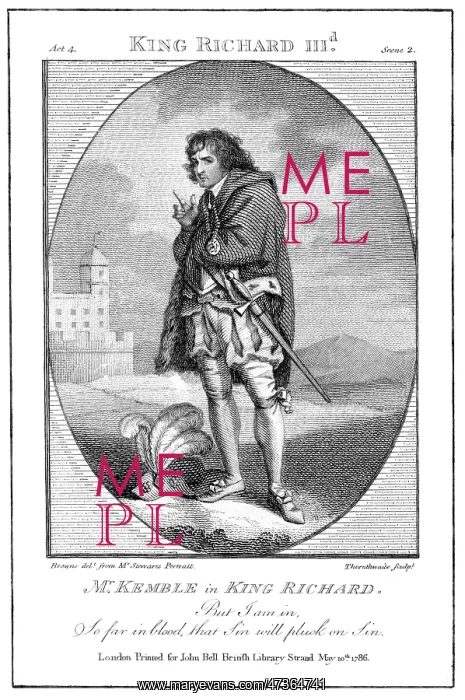 : John Philip Kemble, actor : John Philip Kemble, actor