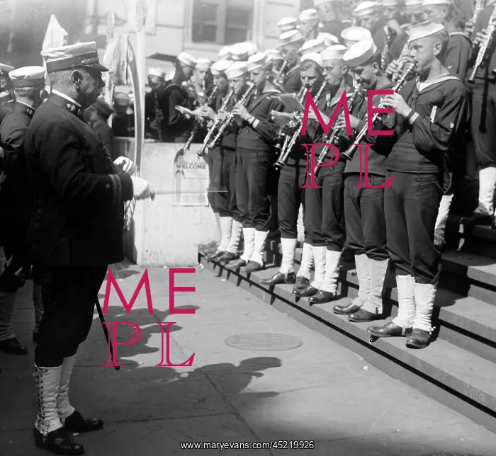 : John Philip Sousa (left), American composer, ? : John Philip Sousa (left), American composer, ?