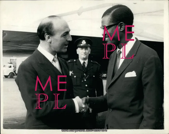 : John Profumo and Patrice Lumumba, PM of Congo : John Profumo and Patrice Lumumba, PM of Congo