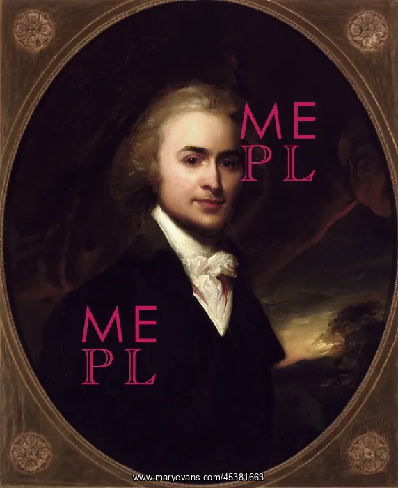 : John Quincy Adams in a copy of his 1796 portrait : John Quincy Adams in a copy of his 1796 portrait