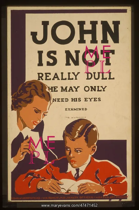 : John is not really dull - he may only need his eyes examined : John is not really dull - he may only need his eyes examined