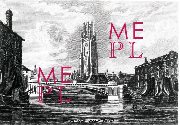 : John Rennie's first cast iron bridge at Boston, Lincolnshire : John Rennie's first cast iron bridge at Boston, Lincolnshire