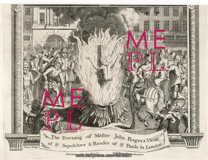 : John Rogers Burnt : John Rogers Burnt