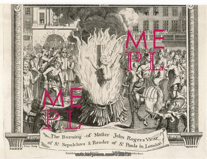: John Rogers Burnt : John Rogers Burnt