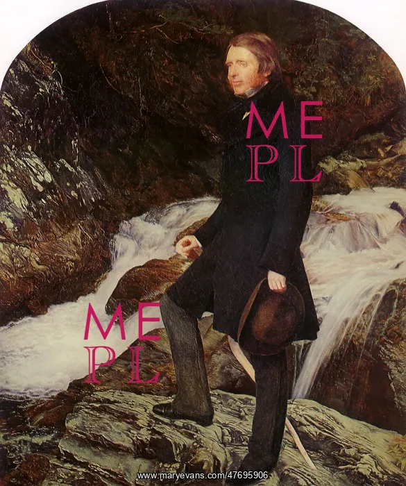 : John Ruskin at Glenfilas, by J E Millais : John Ruskin at Glenfilas, by J E Millais