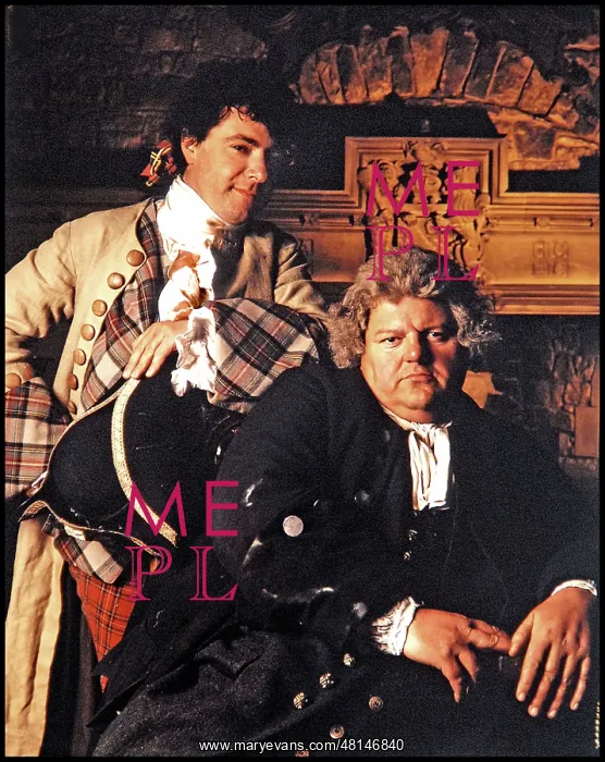 : John Sessions, Robbie Coltrane as Boswell and Johnson : John Sessions, Robbie Coltrane as Boswell and Johnson