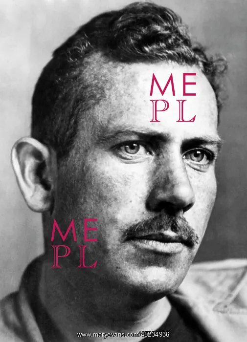 : John Steinbeck (1902-1968), American author, ? : John Steinbeck (1902-1968), American author, ?