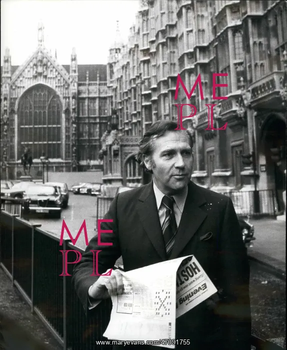 : John Stonehouse MP attends House of Commons : John Stonehouse MP attends House of Commons