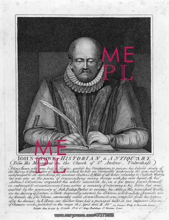 : John Stow - writing : John Stow - writing