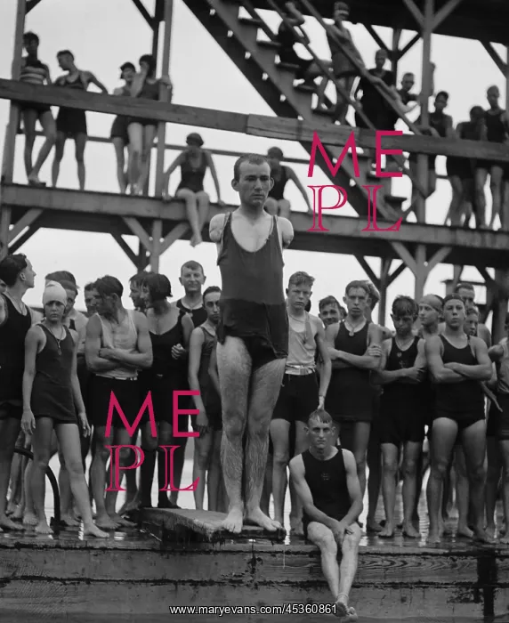: John Uslie, before diving into the Tidal Basin : John Uslie, before diving into the Tidal Basin