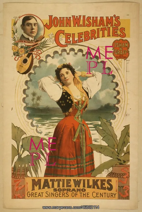  : John W. Isham's celebrities