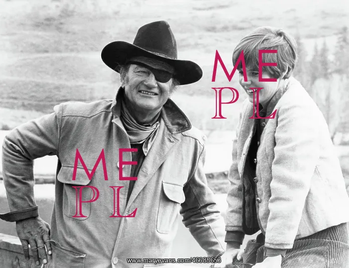 : John Wayne - Kim Darby : John Wayne - Kim Darby