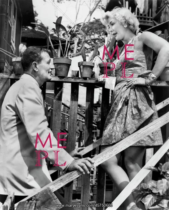 : John Wayne - Veda Ann Borg - Actor - Actress : John Wayne - Veda Ann Borg - Actor - Actress