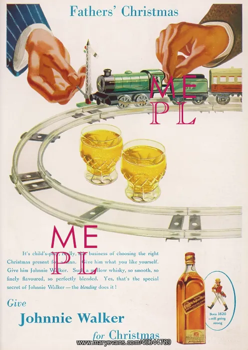 : Johnnie Walker advertisement : Johnnie Walker advertisement
