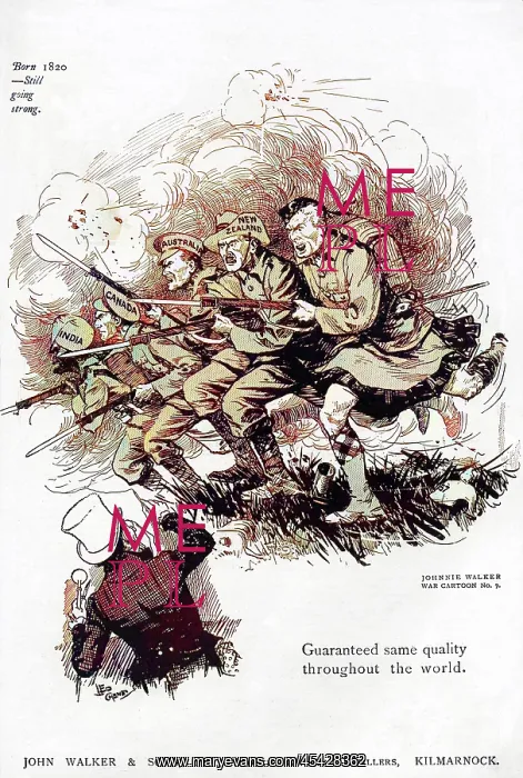 : Johnnie Walker advertisement, WW1 : Johnnie Walker advertisement, WW1
