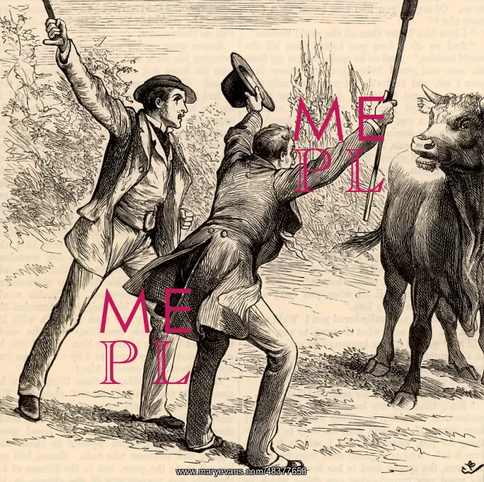 : Johnny Eames helping Lord de Guest escape. by : Johnny Eames helping Lord de Guest escape. by