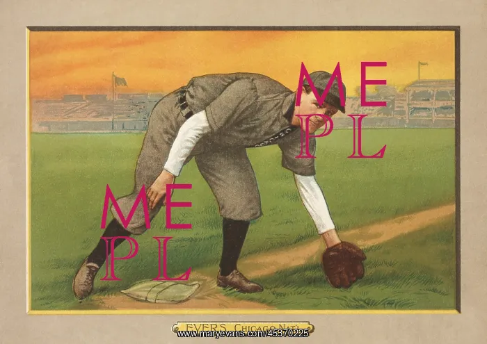 : Johnny Evers, was part of the Chicago Cubs : Johnny Evers, was part of the Chicago Cubs