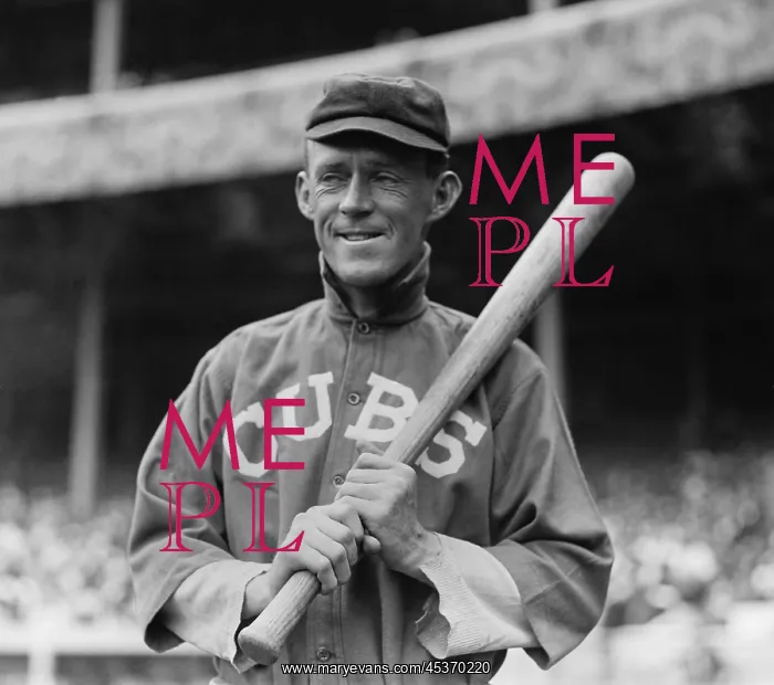 : Johnny Evers played second base for the Chicago : Johnny Evers played second base for the Chicago
