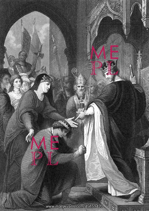 : John's submission to King Richard : John's submission to King Richard