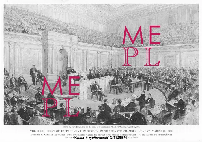: JOHNSON IMPEACHED 1868 : JOHNSON IMPEACHED 1868