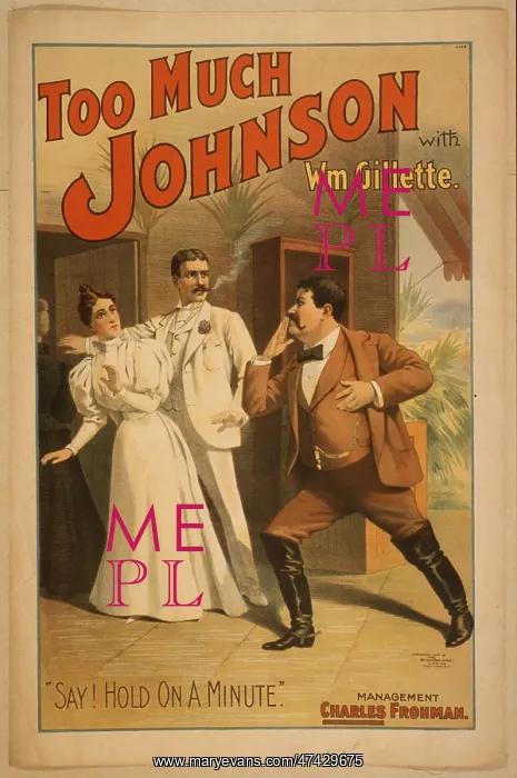: Too much Johnson with Wm. Gillette : Too much Johnson with Wm. Gillette